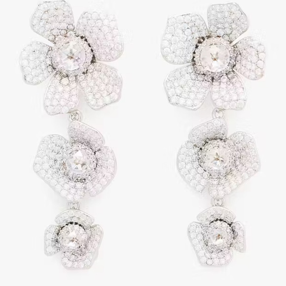 Kate Spade Poppy Power Linear Earrings - Picture 1 of 5